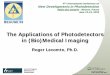 The Applications of Photodetectors in (Bio)Medical Imagingndip.in2p3.fr/beaune05/cdrom/Sessions/Lecomte.pdf · 2005-06-28 · The Applications of Photodetectors in (Bio)Medical Imaging