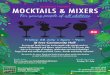 DISCOBILITY PRESENTS MOCKTAILS & MIXERS · MOCKTAILS & MIXERS $5 Ku-ring-gai Council Youth Services kmc.nsw.gov.au/youth Friday 28 July | 6pm – 9pm St Ives Community Hall Ku-ring-gai