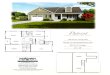 Patriot 1341 Sq. Ft. Living Area 530 Sq. Ft. Unfinished Bonus Area … · 367 Sq. Ft. Garage UNFINISHED BONUS AREA UNFINISHED BONUS AREA BEDROOM #2 12'-0"x10'-8" FOYER S?AŒ GARAGE