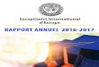 RAPPORT ANNUEL 2016-2017 - Soroptimist Europe...SOROPTIMIST INTERNATIONAL EUROPE ANNUAL REPORT 2016-2017 3 de la Past-Présidente et la Présidente du SIE AVANT-PROPOS Chères Soroptimist,