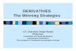 DERIVATIVES The Winning Strategies · DERIVATIVES The Winning Strategies CA. Charanjot Singh Nanda Chairman, Committee on Financial Markets and Investor Protection The Institute of
