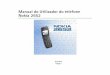 Manual do Utilizador do telefone Nokia 2652nds1.webapps.microsoft.com/phones/files/guides/Nokia... · 2016-06-29 · 4.Utilizar o menu ... protocolos TCP/IP. ... Por exemplo, se guardar