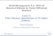 DICACIM programme A.Y. 2019–20 Numerical Methods for ... · DICACIM programme A.Y. 2019–20 Numerical Methods for Partial Diﬀerential Equations Lesson 3. Finite Elements approximation