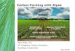 Carbon Farming with Algae s u r f ac e w at e r r u n o f ... · Carbon Sink CO2 Carbon Transport by Photosynthesis Soil Carbon Capture Soil Organic Carbon (SOC) Anthropogenic CO2