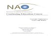 Continuing Education Course - NAO..."Dispensing optician" means, subject to Code Section 43-29-18, an individual who is duly licensed to prepare and dispense lenses, spectacles, eyeglasses,