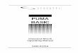 PUMA BASIC - Spectral Dynamics · Puma Basic Classical Shock Operating Manual 2400 -0125A .Chapter 1 - Introduction 1.1 Introduction This manual describes the theory and operation