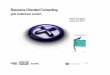 Resource Oriented Computing - GOTO Conference · dual-license open source model. Onsite Training and Consulting in Resource Oriented solutions is available from 1060 Research 1060