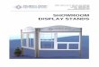 SHOWROOM DISPLAY STANDS - North Star Windows · SHOWROOM DISPLAY STANDS The following pages are designs of display stands that can be used in showrooms or home shows. These stands