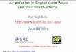 Prof Sujit Sahu - University of Southamptonsks/teach/sks_met_office.pdf · Track record on modelling and forecasting air pollution Have worked on air pollution modelling since 2003