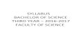 SYLLABUS BACHELOR OF SCIENCE THIRD YEAR 2016-2017 …€¦ · Productivity: Primary productivity, its measurements and factors affecting primary productivity Unit IV: Environmental
