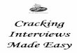 Cracking Interviews Made Easy · 2016-07-01 · Pankaj Gandhi’s Academy 3rd Floor, Above Hotel Woodland, Near Sharda Center, Nal Stop, Pune.Contact No. : 8600972993, 9850424051
