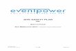 SITE SAFETY PLAN for - Eventpower Solutions · health and safety, on behalf of the client whilst on site. By implementing this Site Safety Plan, Eventpower Solutions shall meet their