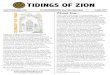 TIDINGS OF ZIONmtzionsf.com/newsletter/TIDINGS_Mt Zion Temple_October 2019.pdf · Sisterhood dues are divided among the National Women of Reform Judaism oﬃ ce, the Midwest District