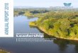 Willamette Partnership Leadership · 2019-08-30 · Willamette Partnership Annual Report 2018 HOW WE LEAD Carrie Sanneman Clean Water Program Manager Leads through a deep knowledge