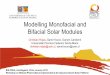 Modelling Monofacial and Bifacial Solar Modules - SERC Chilesercchile.cl/wp-content/uploads/2015/03/4... · Bifi-PSDA, Antofagasta, Chile, January 2015 Modelling Monofacial and Bifacial