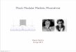 Mock Modular Mathieu Moonshine...Any new material in this talk is based on: SU/ITP-14/17 Mock Modular Mathieu Moonshine Modules Miranda C. N. Cheng1, Xi Dong2, John F. R. Duncan3,