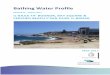 Bathing Water Profile · pollution. In essence, bathing water quality is monitored for 23 weeks each year in different bathing areas in the Maltese Islands by the Environmental Health