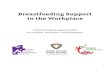 A breastfeeding support guide for mothers, advocates, and ... · breastfeeding provides benefits to mothers, children, workplaces, and the ... employees; however, space must be available