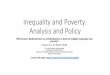 Inequality and Poverty: Analysis and Policy ...rszarf.ips.uw.edu.pl/inequality/05new.pdf · The Impact of Fiscal Policy on Inequality and Poverty in Chile. Policy Research working