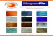 *Colors may vary due to application process, base ... · Desert Sun Indigo ... and truly captivating flooring option. Made from mica pigment powder, these materials can be used in