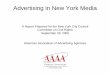 Advertising in New York Media · Source: U.S. Census Bureau Amercian FactFinder New York DMA TV Homes (000) % Total 7,367.0 100.0% Black 1,259.5 17.1% Asian 564.4 7.7% Hispanic 1,190.4