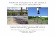 Mobile Irrigation Lab (MIL) Technical Handbook · 2015-02-09 · conserve a decreasing supply of water. Urban irrigation evaluations provide information necessary to develop a water
