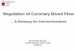 Regulation of Coronary Blood Flow · Regulation of Coronary Blood Flow … A Glossary for Interventionalists Bernard De Bruyne Cardiovascular Center Aalst Belgium . 1. ... Hyperemic