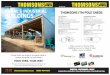 RURAL & INDUSTRIAL THOMSONS ITM POLE SHEDS BUILDINGS · Thomsons ITM Pole Sheds are designed with total flexibility and can cater for almost any specific requirement you may have