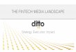 THE FINTECH MEDIA LANDSCAPE - Ditto · What Can Be Learned No one owns the Millennial outlets While Robinhood may lead this group, over half of its Millennial coverage comes from