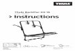 Thule BackPac Kit 16 Instructions - Remolques Cortés · 2015-07-16 · Thule BackPac Kit 16 Audi - Nissan Instructions 973160 3DF/16.20140501 501-7290-06 Max = 30/45/60 kg = Max