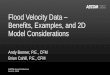 Flood Velocity Data Benefits, Examples, and 2D Model ... · 6 3 3. Velocity Applications Vehicles and Road Crossings Credits: Accuweather.com. 1-2 Feet of Swiftly Moving Water 