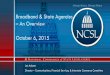 Broadband & State Agencies An Overview October 6, 2015 · Strong States, Strong Nation Broadband & State Agencies – An Overview October 6, 2015 Jon Adame Director – Communications,