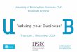 ‘Valuing your Business’ · 2017-08-24 · ‘Valuing your Business ... Don’t need an exit strategy – MIP can be based around binary milestones! ... Dr Ewa Truchanowicz Business