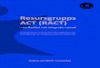 Resursgrupps ACT (RACT)...2 En omfattande internationell forskning, liksom svenska vetenskapliga studier och erfarenheter, visar att den integrativa metoden Resursgrupps ACT (RACT)