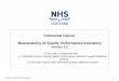 Measurability of Quality Performance Indicators · 2019-09-26 · Final Amendments made to QPI 5 5 2.5 May 2015 Final Amendments made after Baseline Review and outwith review 1,2,