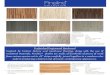 Premier Flooring Solutions - Fineline Sell Sheet 2016.12 · 2018-04-27 · Elegant, naturally created colors Clean, true square edges EASY LIVING No oil or wax maintenance Simply