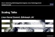 Linux Kernel Summit: Scaling Talks - RainDrop Laboratories · 10/25/2013  · Linux Kernel Summit: Scaling Talks Overview A few short talks: –Memory barriers the easy way (this