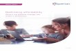 Rethinking affordability - Experian · Rethinking affordability Where we believe change can make a difference Q1 2018. ... to measure a consumer’s creditworthiness, namely credit