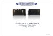 AH6500 / AH8500 · 15/02/2015  · v2.15.15 AH6500 / AH8500 Air Handler Wine Cellar Cooling System Owner’s Manual