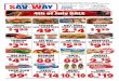 Prices in this ad good Monday, June 29 thru Sunday, …No Sales To Dealers At These Prices. Ad #27 SAV-WAY CARTHAGE - Page 1 Prices in this ad good Monday, June 29 thru Sunday, July