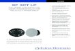 SF 3CT LP - media.extron.com · SF 3CT LP is a 3" full range ceiling speaker, featuring a 4” deep low profile composite back can for plenum rated ceiling environments. It is ideal