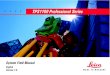 20 30 40 50 TPS1100 Professional Series - GEFOS Leica€¦ · How to use this Manual This field manual gives step by step introductions for the use of the4 TPS1100 system software