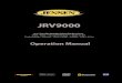 JRV9000 - Jensen Electronics · Press this button again to resume normal playback. 14.PREVIOUS (l ) Button:: Press this button to go back to the previous chapter, track or song during