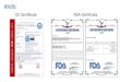 CE Certificate FDA Certificate - meinarztbedarf.com · CE Certificate FDA Certificate. Disposable Mask: Test Report Page 1/4 Page 2/4 Page 3/4 Page 4/4. Disposable Mask: Test Report
