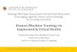 Human/Machine Teaming via Augmented & Virtual Reality · •Virtual & Augmented Reality (VR/AR) •Advanced Biometrics •Artificial Intelligence (AI) •Data Analytics •To optimize