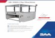 SB 308A Flip Machine - SAAen].pdf · 2017-12-01 · SB-308A Flip Machine P Automation Developed by Symtek SUITALE FOR Rotating rigid panels between processes. DESRIPTION ompletes