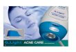 Q Light Acne Care Brochure Light Folder/Brochure Pro... · of acne treatments in medical practices, clinics, specialized treatment centres, beauty salons and for treatments at home