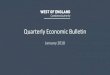 Quarterly Economic Bulletin · Business sales executives 1,198 Other administrative occupations 1,171 Top 5 Skills Advertised Q4 2017 Skills No. Ads Customer Service 3,248 Business