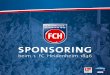 SPONSORING - 1. FC Heidenheim · Teilnehmern finden in einer der 37 Businesslogen ideale Rahmen-bedingungen vor. Die zwei neuen Loungebereiche in der Nord-Ost- und Nord-West-Kurve