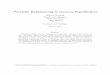 Portfolio Rebalancing in General Equilibrium mkimball/pdf/Rebalancing in... Portfolio Rebalancing in General Equilibrium Miles S. Kimball Matthew D. Shapiro Tyler Shumway Jing Zhang